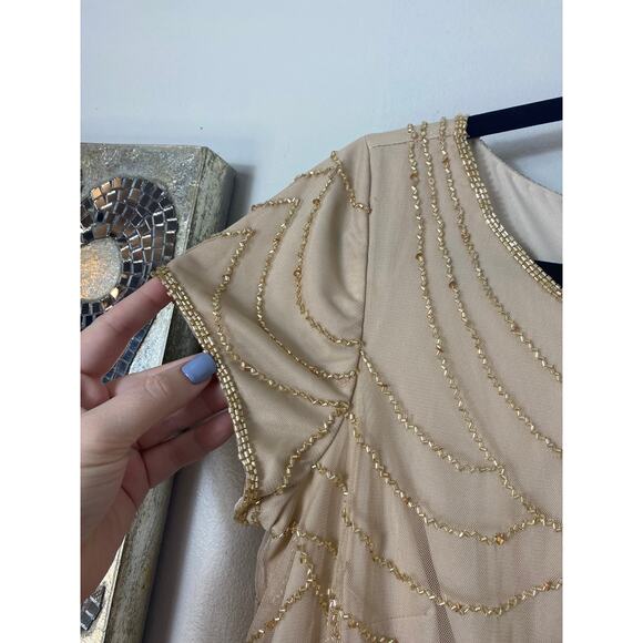 NWT ADRIANNA PAPELL DRESS GOWN 8P BRIDESMAID EVENING FORMAL WEDDING GUEST - Picture 8 of 15